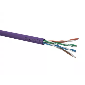 Netzwerkkabel Solarix SXKD-5E-UTP-LSOH UTP CAT5E 100 m Blau