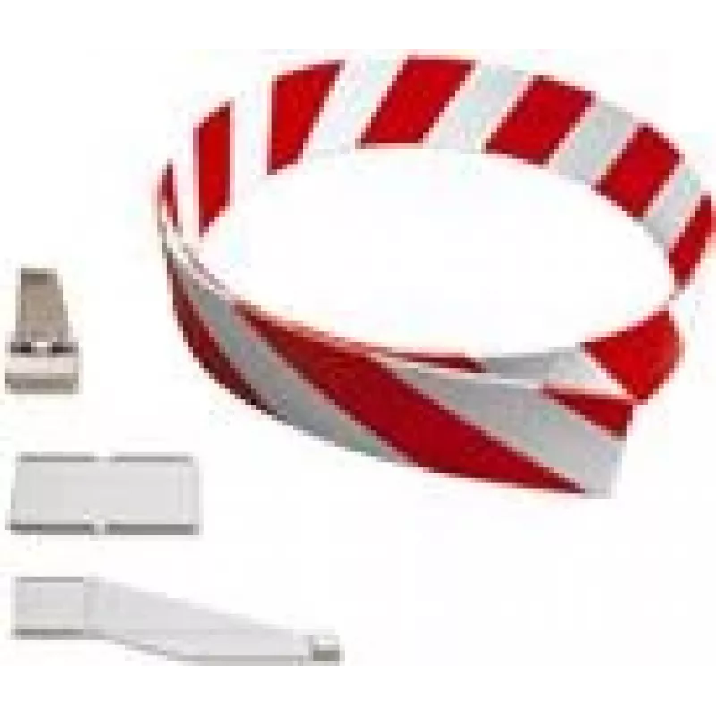 Spielzeug-Fahrzeug- und Rennbahn-Zubehör-Set CARRERA 85220, 42 Teile, rot/weiß
