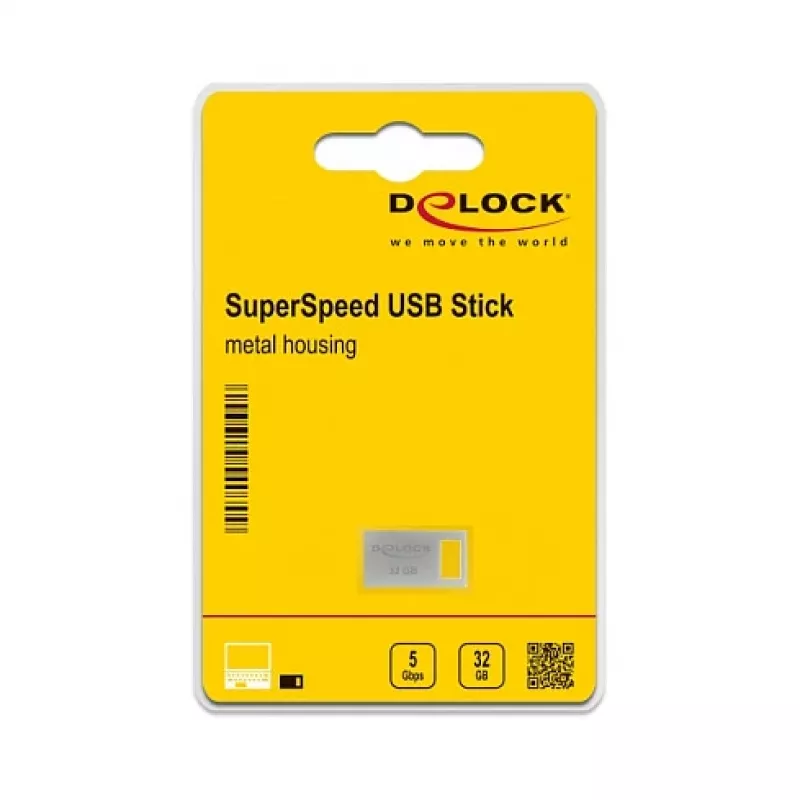 USB-Flash-Laufwerk DeLOCK 32GB USB Typ-A 3.2 Gen 1 54070