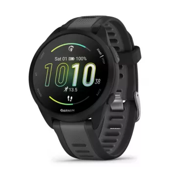 Garmin Forerunner 165 3,05 cm (1,2) AMOLED 43 mm Digital 390 x 390 Pixel Touchscreen Schwarz GPS (Satellit)