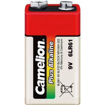 Einwegbatterie Camelion 6LR61-SP1 9V Alkaline