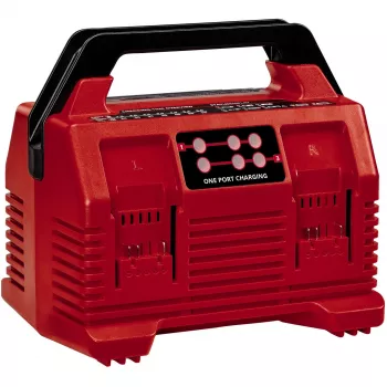 EINHELL Power X-Quattrocharger 4A - Universal Power X-Change Ladegerät für 4 Akkus (LED-Statusanzeige | paralleles Laden | Schnellladung | Lademanagement | Re