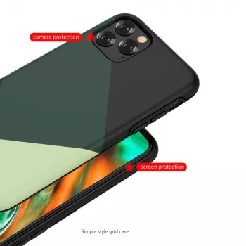 Schutzhülle Devia für iPhone 11 Pro Max – grün schlichtes Design