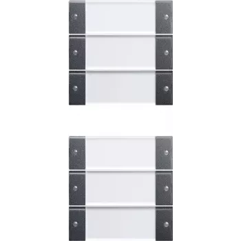 GIRA 213628 Elektrischer Schalter Anthrazit - Weiß (213628)