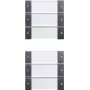 GIRA 213628 Elektrischer Schalter Anthrazit - Weiß (213628)