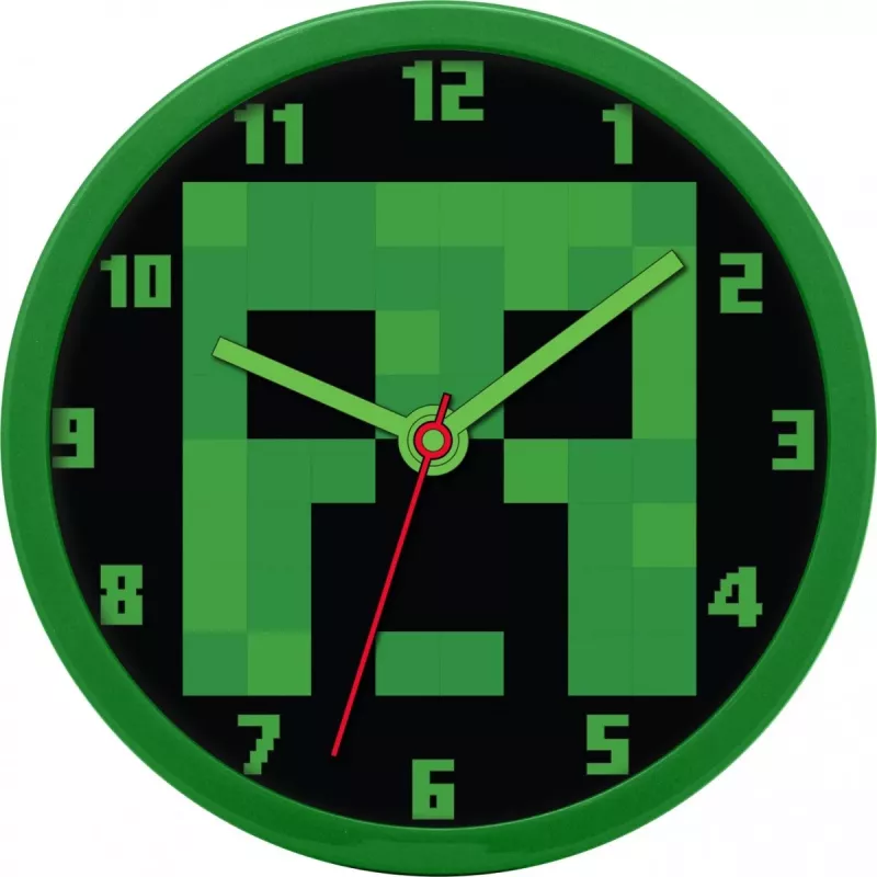 Wanduhr Minecraft 25 cm