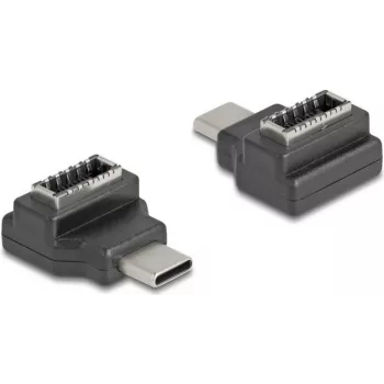 DeLOCK 67235 Adapter USB Type-C USB Type-E Schwarz