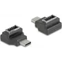 DeLOCK 67235 Adapter USB Type-C USB Type-E Schwarz