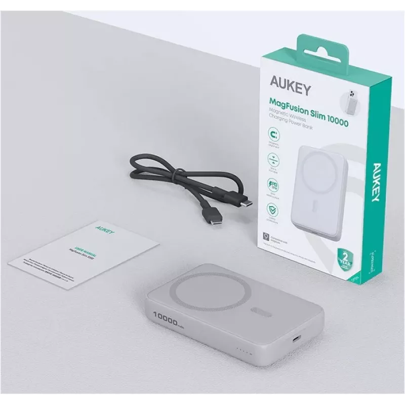 Tragbare Powerbank PB-MS04 Weiß 10000mAh