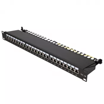 Patchpanel - Extralink CAT6A STP, 24 Ports