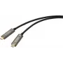 SpeaKa Professional USB-C / DisplayPort Verbindungskabel 10,00 m SP-9505620 TPE-Mantel Schwarz [1x USB-C™ Stecker – 1x USB-C™ Stecker] (SP-9505620)
