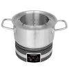 Elektrisches Fondue Gastroback 42568 1,8 l 8 Personen Schwarz Edelstahl