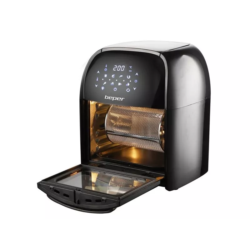 Heißluftfritteuse Beper P101FRI012 12 L 1800 W Schwarz