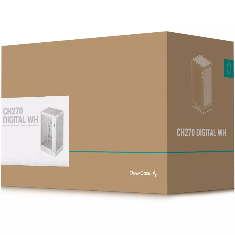 DeepCool CH270 WH Gehäuse (R-CH270-WHNDM0-G-1)