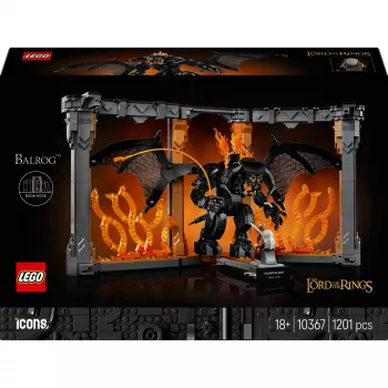 LEGO ICONS 10367 Der Herr der Ringe: Balrog Book Nook