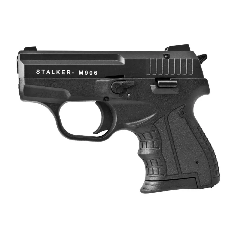 Signal-Schreckschusspistole STALKER M906 BAS Kaliber .22 Long Blank (6 mm) Schwarz