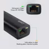 Ethernet Adapter Aukey CB-A30 USB‑C auf Gigabit RJ45 10/100/1000 Mbps, USB 3.0, Aluminium, LED-Anzeigen