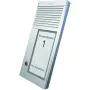 AGFEO DoorSpeak 1, Kabelgebunden, IP33, Aluminium, Aluminium, Wand, 115 mm