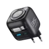 GaN-Reiseladegerät Havit UC250 A-EU 20V 1xUSB-C 0,7m schwarz
