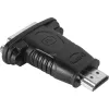 Wentronic Goobay HDMI™ / DVI-D Adapter, HDMI Standard-Stecker (Typ A), Schwarz – 19-pol. HDMI™-Stecker>DVI-D (24+1) Buchse (68098)