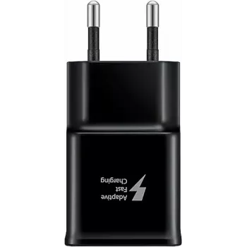 USB-Adapter Samsung EP-TA200EBE Schnellladegerät mit abnehmbarem Micro-USB-Kabel