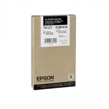 Epson Singlepack Photo Schwarz T612100 220 ml