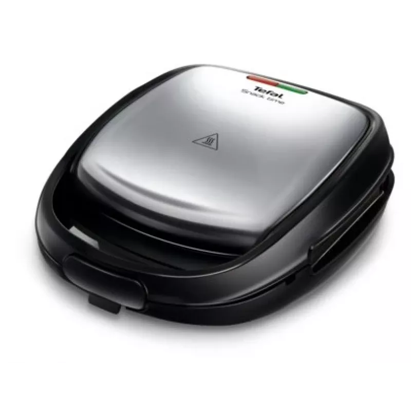 Tefal SW341D12 Sandwichmaker 700 W Schwarz, Edelstahl