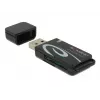 Kartenleser DeLOCK Mini USB 2.0 mit SD- und Micro-SD-Steckplatz
