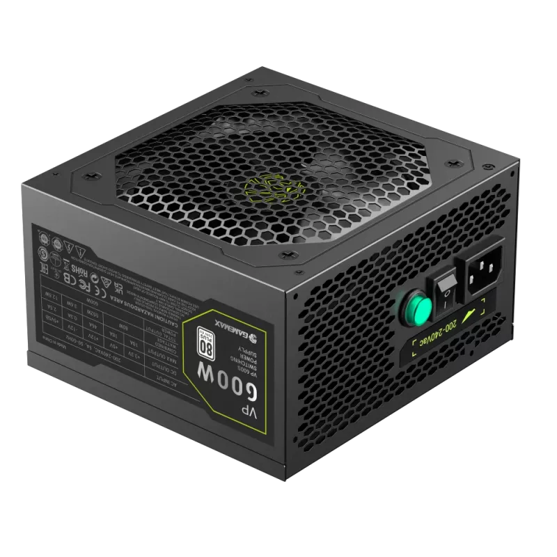 Gamemax Netzteil, 80 PLUS, Standard | VP 600S | 600 W
