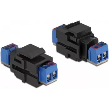Keystone-Modul DeLOCK 86867 flach Schwarz