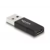 DeLOCK 60001 Adapter USB A USB C Schwarz