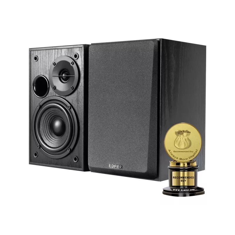 Edifier | R1100 | 110 - 240 V W | Schwarz | 85 dB | 2.0 Studio-Lautsprecher