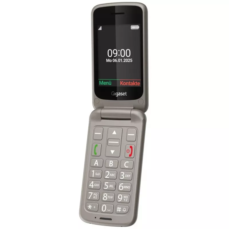 Senior Telefon Gigaset GL595 2,8 Zoll 0,3 MP Grau