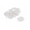 LANBERG RJ-45-Steckverbinder PLU-6000 für Cat6 U/UTP-Kabel, transparent/weiß, 100er-Pack