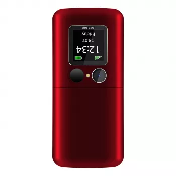 Flip-Telefon Beafon Fold 10 Silver Line Rot-Silber Dual SIM