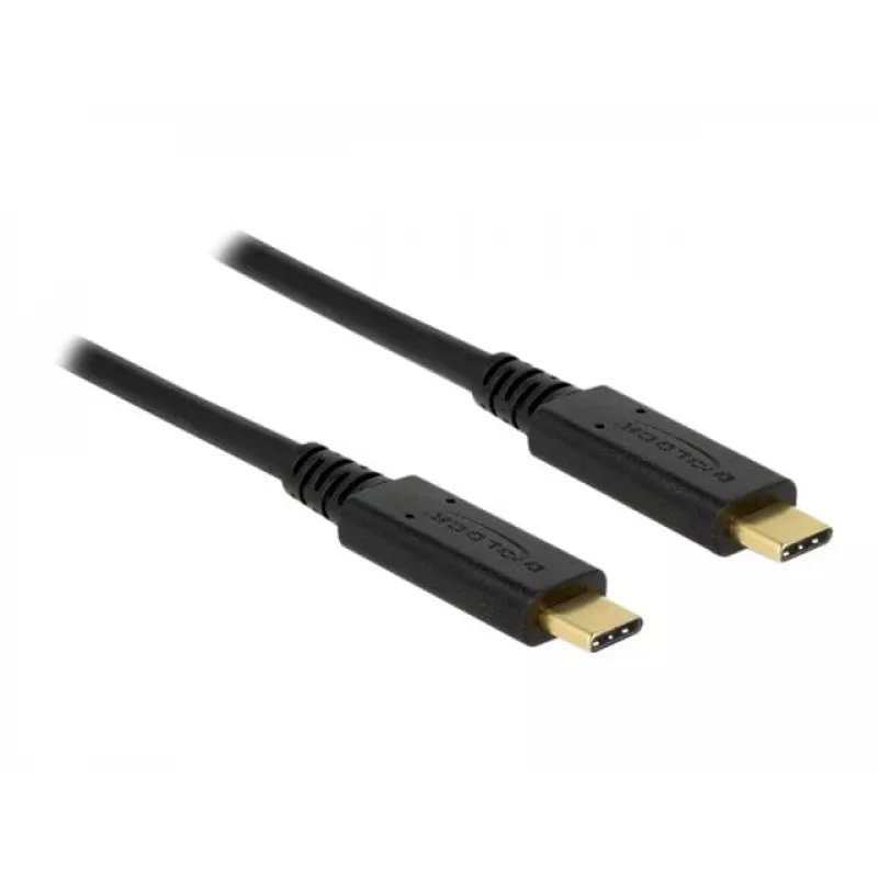 USB-Kabel DeLOCK 83325 USB 2.0 3m USB-C Schwarz