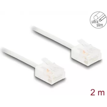 Netzwerkkabel DeLOCK RJ45 Cat.6 2m Weiß