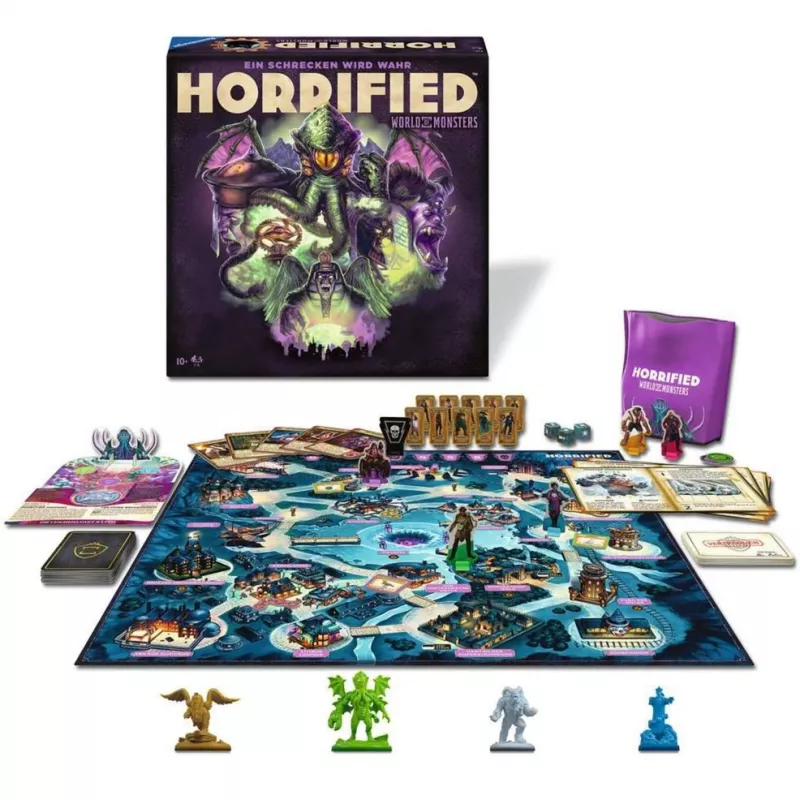 Horrified World of Monsters, Gesellschaftsspiel