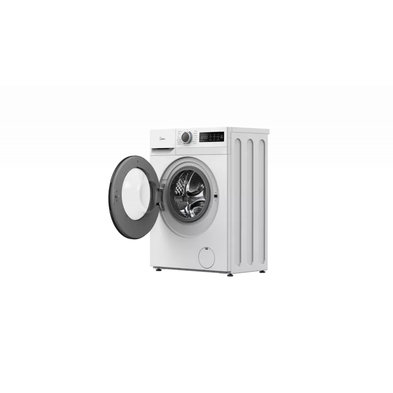 Frontlader-Waschmaschine Midea MF110W70B/W-HR — 7 kg, 1200 U/min, A, 60×40 cm, LED-Anzeige, Dampf, weiß