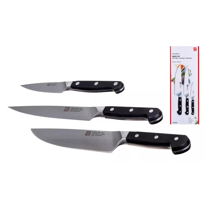 ZWILLING Set De 3 Couteaux Pro (384300070)