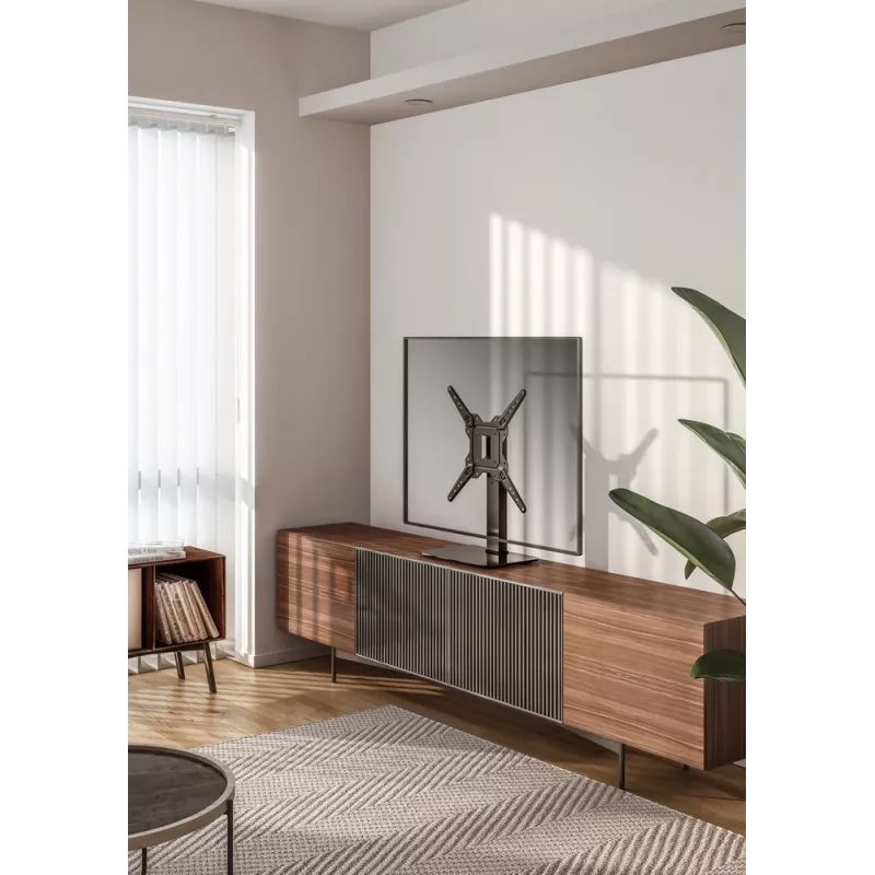 Gembird TVS-D55S-01 Tisch-TV-Ständer (drehbar), 23 - 55, schwarz