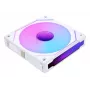 120mm Lian Li UNI FAN SL-INF Wireless ARGB PWM — Weiß, modulares magnetisches Lüftersystem