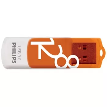 Philips FM12FD00B USB-Flash-Laufwerk 128 GB USB Typ-A 3.2 Gen 1 (3.1 Gen 1) Orange, Weiß