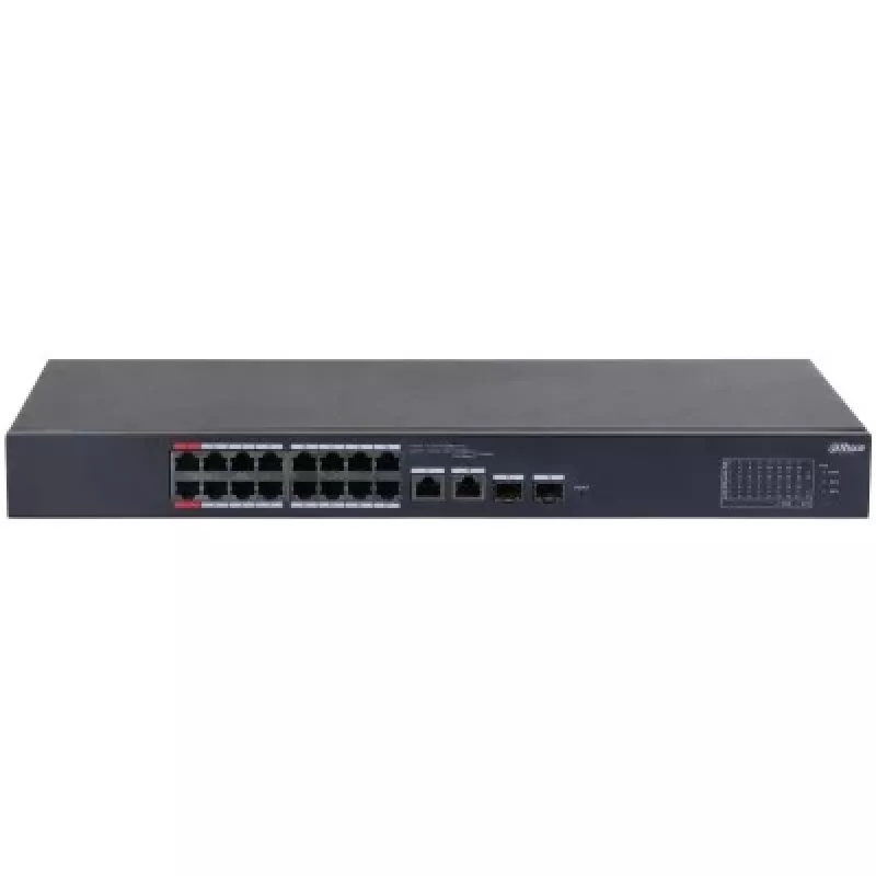 Dahua Technology DH-CS4218-16ET-135 Netzwerk-Switch Managed L2 Gigabit Ethernet (10/100/1000) Power over Ethernet (PoE) Schwarz
