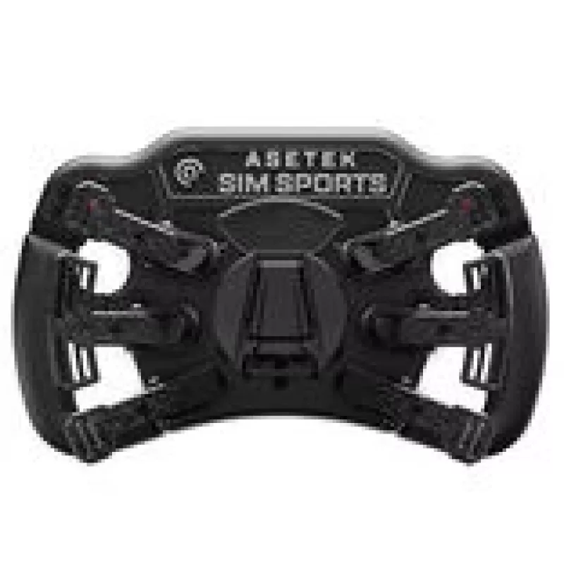 Asetek SimSports Invicta Formula Steering Wheel - Rot + The Invicta Wheelbase (27 Nm)