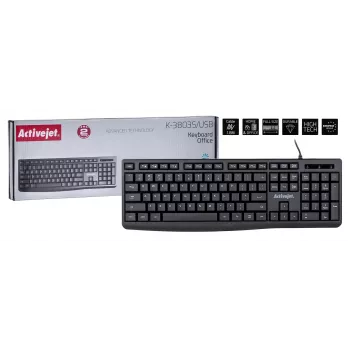 Activejet K-3803S USB-Tastatur