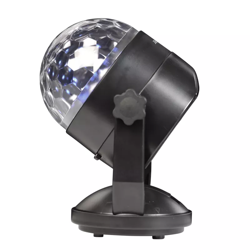 LED-Discokugel DENVER LDB-319 – kompaktes LED-Partylight, Modell 117220200040