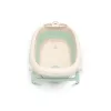 Babybadewanne neno LUCY STAND faltbar mit Gestell, rechteckig, 1 Ablage, max. Belastung 30 kg, weiß
