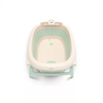 Babybadewanne neno LUCY STAND faltbar mit Gestell, rechteckig, 1 Ablage, max. Belastung 30 kg, weiß