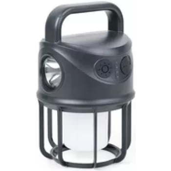 Campinglampe TROIKA NIGHT OWL TOR20/BK LED wiederaufladbar, kompaktes tragbares Licht